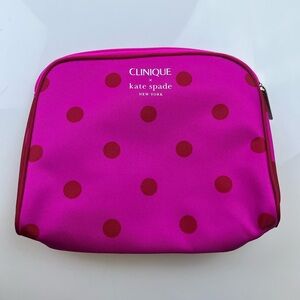 Clinique x Kate Spade New York Polka Cosmetic Bag N217-23